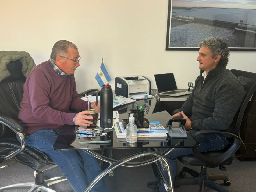 Bravo se reunió con Cecco por obras prioritarias para Federación - VDRnet