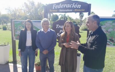 Tolosa Paz en Federación: «Buscamos que el turismo termal sea reconocido como una industria estratégica nacional»