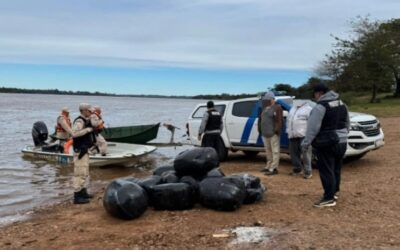 Prefectura secuestró mercadería valuada en más de 18 millones de pesos en un operativo sobre el río Uruguay