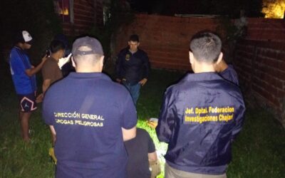Secuestraron cocaína e identificaron a varias personas tras allanamiento en Chajarí