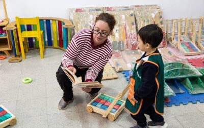 Villa del Rosario recibió materiales didácticos, juegos y una computadora para el Centro de Primera Infancia
