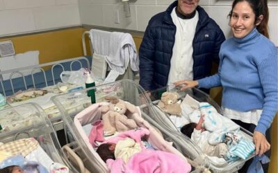 Los trillizos nacidos en Concordia fueron trasladados al hospital Santa Rosa de Chajarí