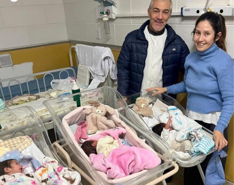 Los trillizos nacidos en Concordia fueron trasladados al hospital Santa Rosa de Chajarí - VDRnet