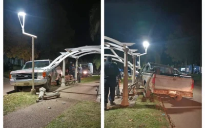 Alcoholizado y a bordo de una camioneta sin papeles atropelló a una madre y a sus dos hijas
