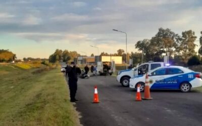 Autovía 14: Una joven en terapia intensiva tras un choque de motos que hacían maniobras peligrosas