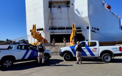 Incautaron 16 kilos de cocaína en buque extranjero amarrado en el puerto de Zárate