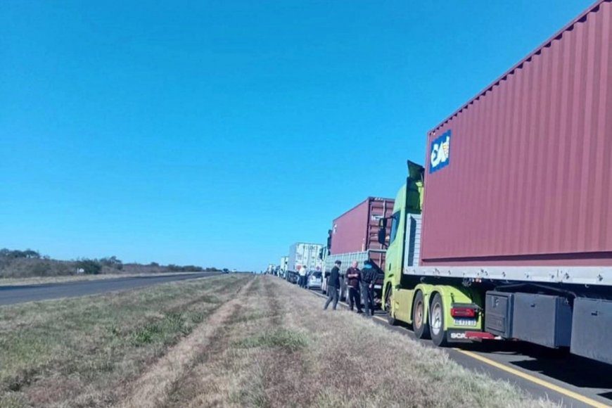 Lamentable: Falleció el obrero entrerriano que fue atropellado mientras hacía tareas de bacheo en la Ruta 14