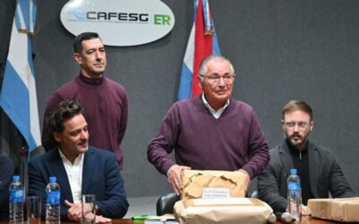 Cafesg abrió los sobres para concretar obras en la Escuela Secundaria de Santa Ana y otro establecimiento educativo