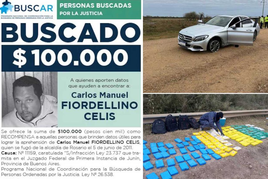 Secuestraron 250 kilos de cocaína y detuvieron a un pez gordo del narcotráfico regional en Feliciano: EL narco integró la lista de los 10 más buscados del país