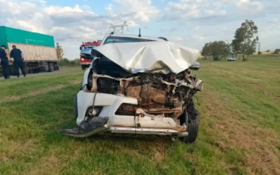 Obrero sufrió la amputación de una pierna tras ser embestido por una camioneta cuando trabajaba en la Autovía 14