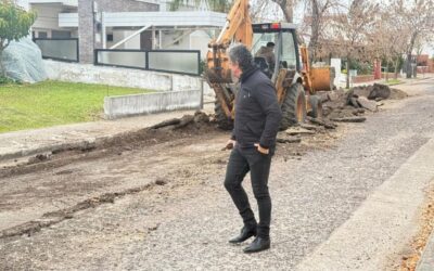 Comenzó la repavimentación de la calle Francisco Ramírez en Federación