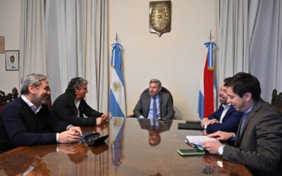 Ricardo Bravo se reunió con el gobernador Frigerio: Analizaron la situación financiera del municipio de Federación