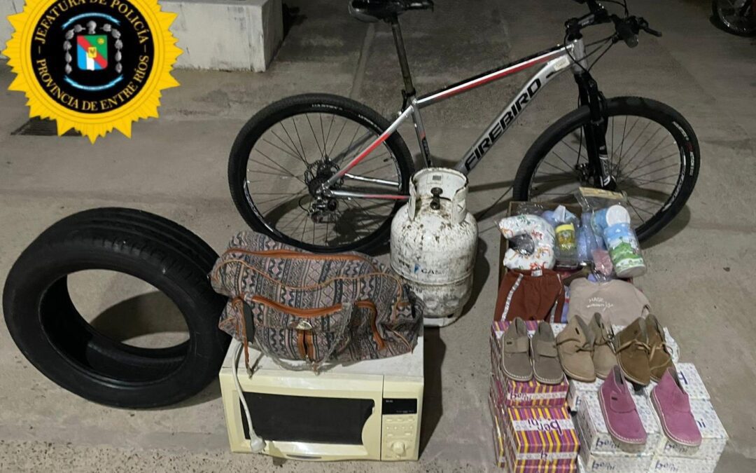 Recuperaron una bicicleta y otros elementos sustraídos de una propiedad en Chajarí