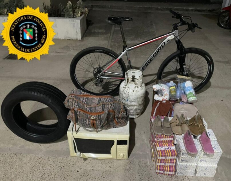 Recuperaron una bicicleta y otros elementos sustraídos de una propiedad en Chajarí - VDRnet