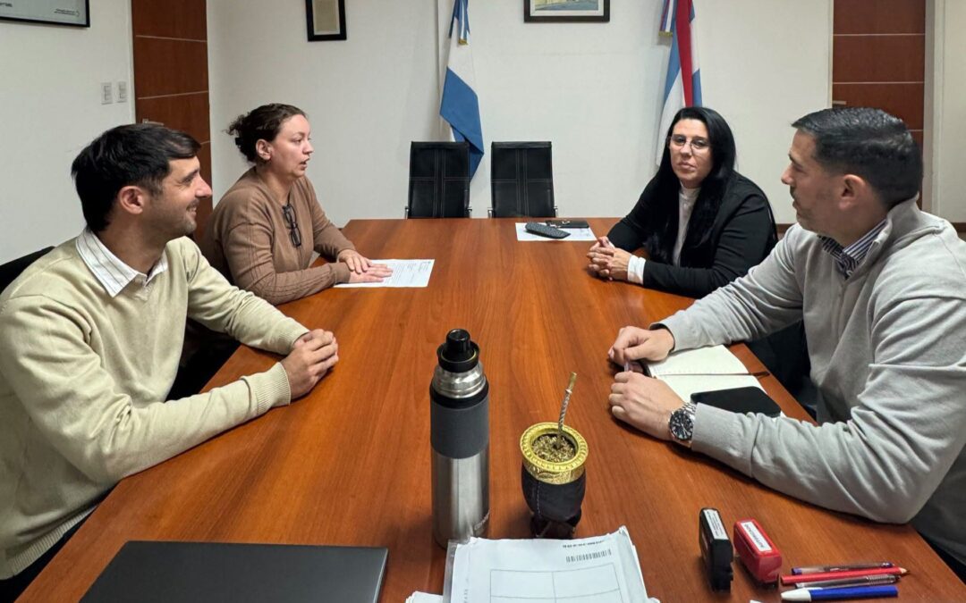 Perini se reunió con el presidente del CGE y planteó la necesidad de obras de infraestructura y otros temas