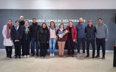 Autoridades municipales brindaron reconocimiento a la profesora Stella Zabala