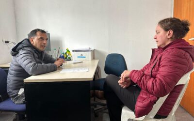Perini se reunió con el coordinador departamental de Comedores Escolares