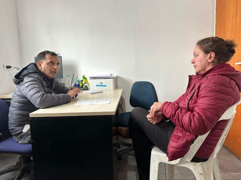 Perini se reunió con el coordinador departamental de Comedores Escolares - VDRnet