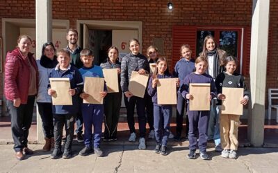 Entregaron material lúdico a escuelas de Villa del Rosario y su zona rural