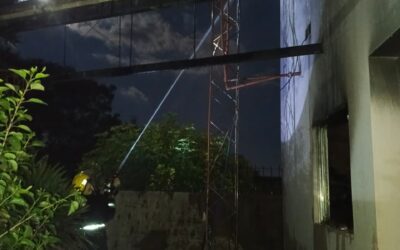 Se produjo un incendio en una vivienda de Villa del Rosario