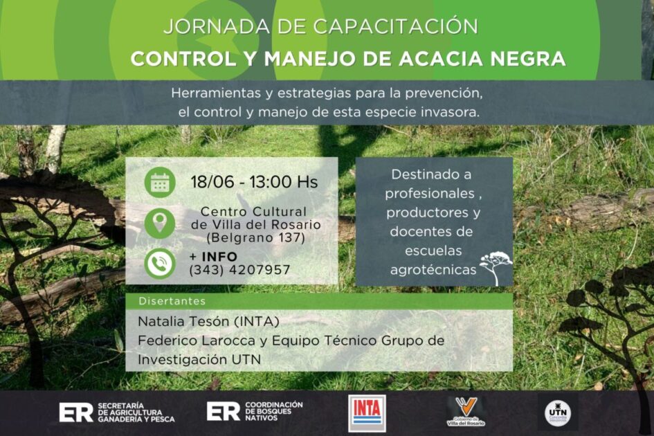 Capacitarán sobre el control y manejo de la acacia negra en Villa del Rosario - VDRnet
