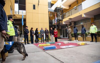 Frigerio destacó el accionar policial en el operativo de secuestro de casi 261 kilos de cocaína en Feliciano