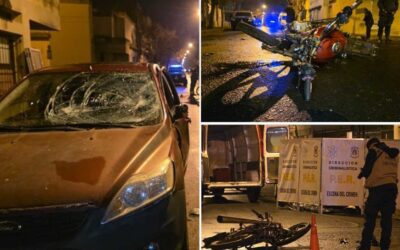 Murió un joven motociclista tras chocar con auto en Concordia: el conductor dio alcoholemia positiva