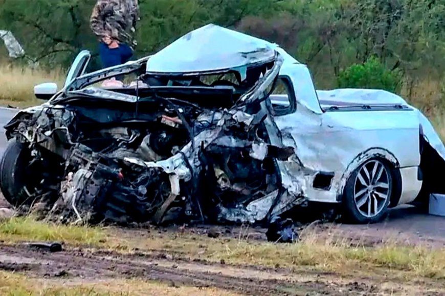 Nuevo siniestro fatal: Dos muertos tras choque frontal de camionetas en el norte entrerriano