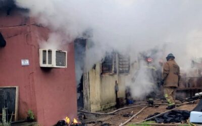 Se le incendió la casa por sufrir una convulsión y arrojar una frazada arriba de una estufa