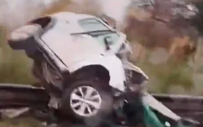 Fatal choque múltiple en la Ruta Nacional 12: cuatro personas fallecieron y cinco heridos