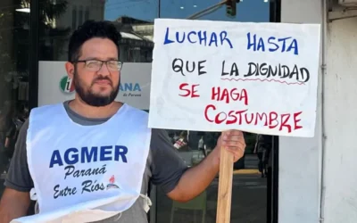 «La situación de los docentes es desesperante”: Agmer para el miércoles por salarios y contra la reforma jubilatoria