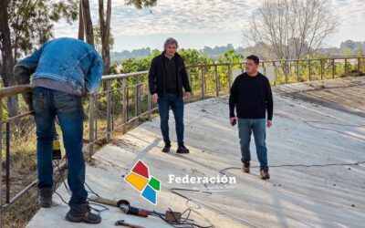 Entró en su etapa final la futura pista de ciclismo de Federacion