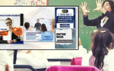 Puntajes exprés: el negocio de las capacitaciones que pone en jaque la carrera docente en Entre Ríos