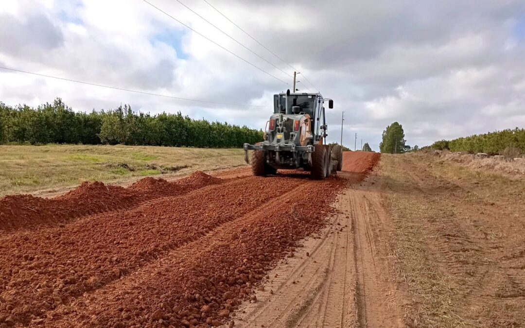 El Municipio de Villa del Rosario continúa con el mantenimiento de caminos rurales