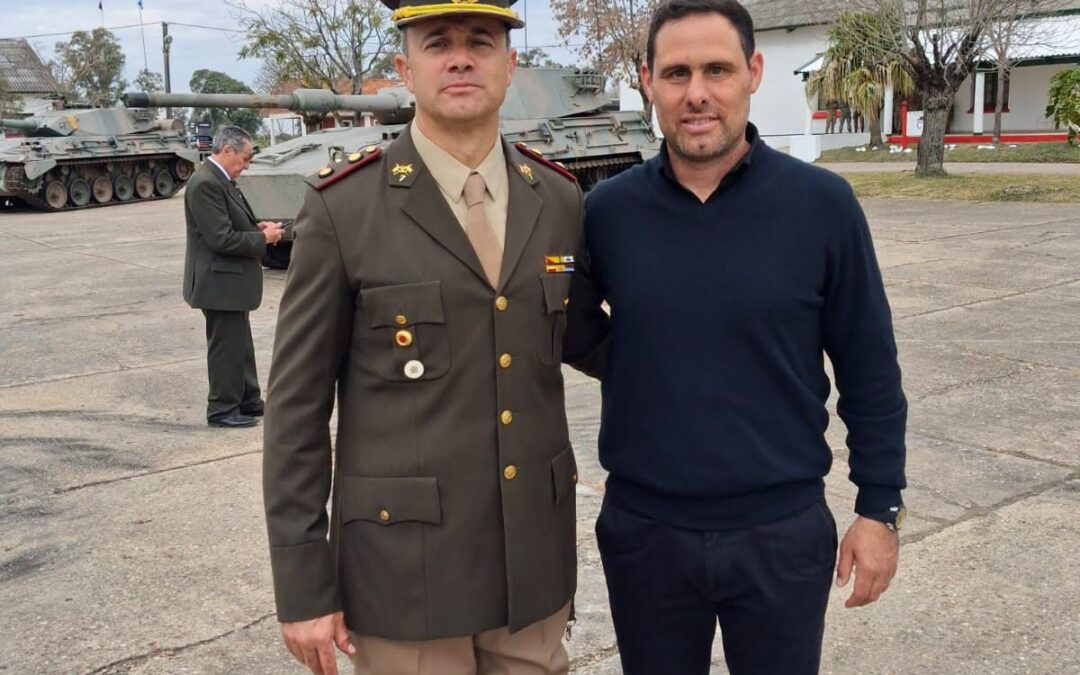 En Chajarí, conmemoraron el 200° Aniversario del Regimiento de Caballería de Tanques 7 “Coraceros Coronel Ramón Estomba”