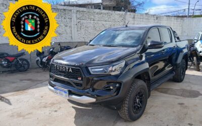Por orden judicial, secuestraron una camioneta en Chajarí