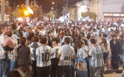 En Chajarí y la región hubo festejos multitudinarios tras la victoria de Argentina ante Inglaterra