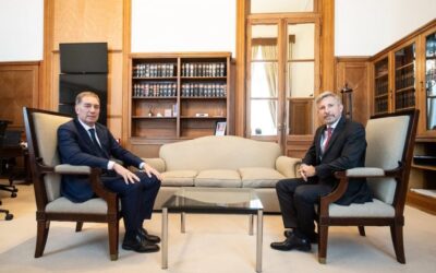 Frigerio se reunió con Santilli tras su jura como jefe de Gabinete y apostó por “seguir consiguiendo más respuestas para los entrerrianos”
