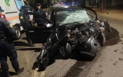 Violento vuelco en Concordia dejó a un joven de 25 años con heridas graves