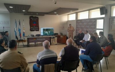 “Llevamos tranquilidad, Federación no se inunda”, dijo Benítez al poner en marcha el COES ante el fenómeno de El Niño