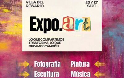 Convocan a participar de la segunda edición de la Expo.Art en Villa del Rosario