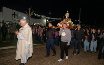Con procesión y misa, los fieles celebraron el Día de San Cayetano en Villa del Rosario