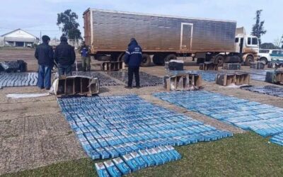 Autovía 14: Secuestraron cerca de Mocoretá cigarrillos de contrabando y 350 kilos de pescado valuados en $116 millones