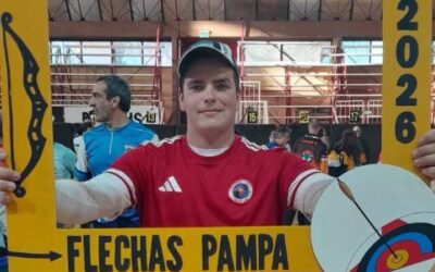 Gabriel Tonina se consagró campeón nacional de Tiro con Arco Indoor 2026 en La Pampa