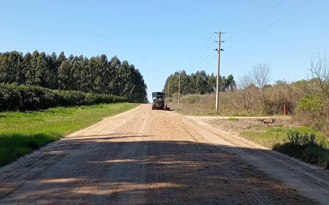 El Municipio de Villa del Rosario trabaja en el mantenimiento de caminos rurales