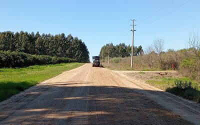 El Municipio de Villa del Rosario trabaja en el mantenimiento de caminos rurales
