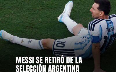 Lionel Messi se retiró de la Selección Argentina