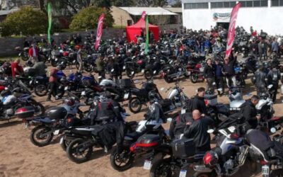 Se realizó con éxito un nuevo Motoasado en Santa Ana