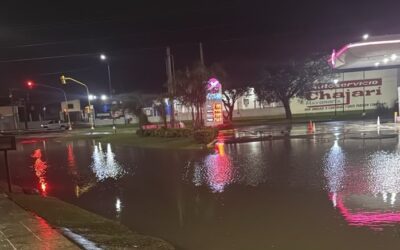 Las lluvias generan graves inconvenientes en diferentes sectores de Chajarí