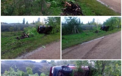 Conductor alcoholizado despistó y volcó con su camioneta en Chajarí